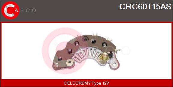 Casco CRC60115AS - Pont de diodes, alternateur cwaw.fr