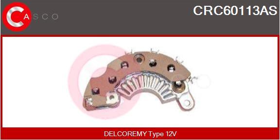 Casco CRC60113AS - Pont de diodes, alternateur cwaw.fr