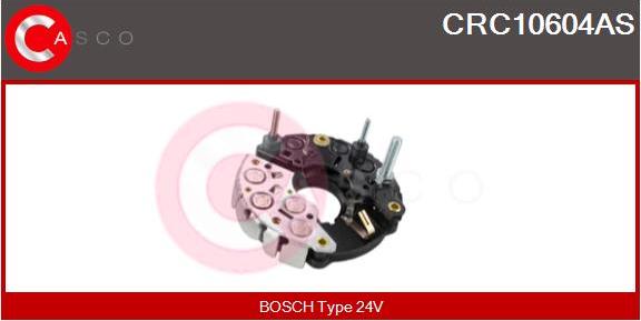 Casco CRC10604AS - Pont de diodes, alternateur cwaw.fr