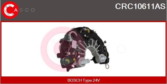 Casco CRC10611AS - Pont de diodes, alternateur cwaw.fr