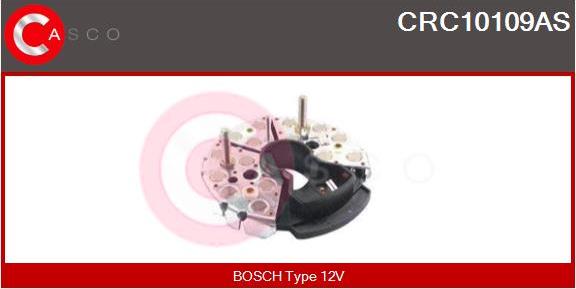 Casco CRC10109AS - Pont de diodes, alternateur cwaw.fr