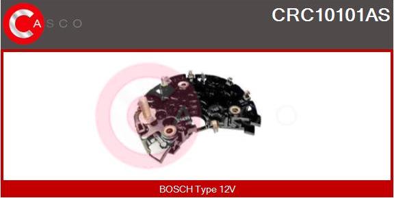 Casco CRC10101AS - Pont de diodes, alternateur cwaw.fr