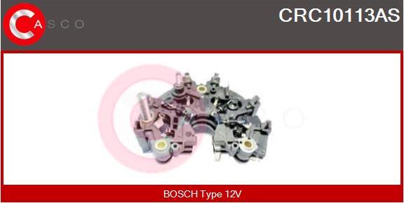 Casco CRC10113AS - Pont de diodes, alternateur cwaw.fr