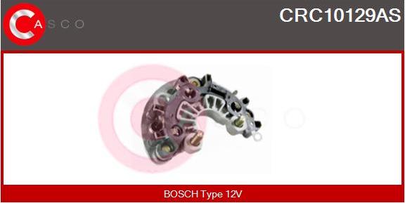 Casco CRC10129AS - Pont de diodes, alternateur cwaw.fr