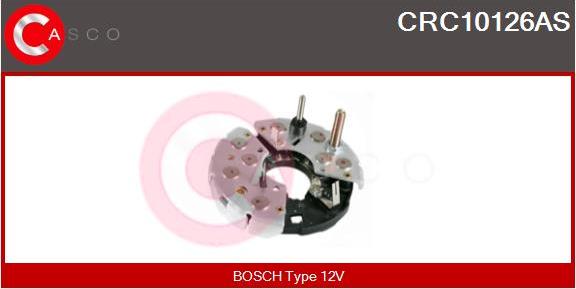 Casco CRC10126AS - Pont de diodes, alternateur cwaw.fr