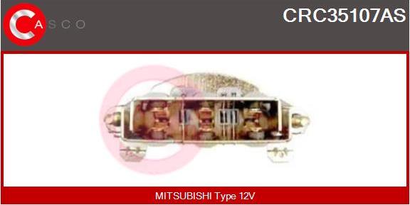 Casco CRC35107AS - Pont de diodes, alternateur cwaw.fr