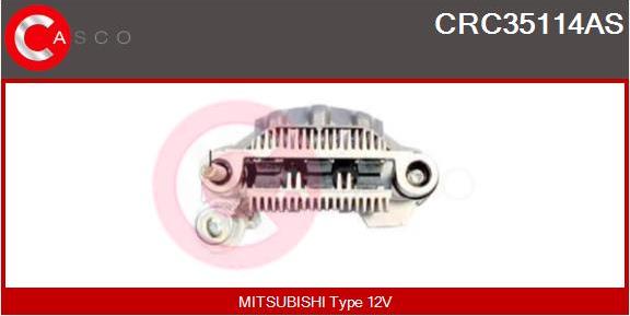 Casco CRC35114AS - Pont de diodes, alternateur cwaw.fr