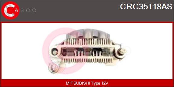 Casco CRC35118AS - Pont de diodes, alternateur cwaw.fr