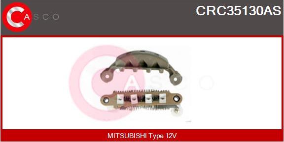 Casco CRC35130AS - Pont de diodes, alternateur cwaw.fr