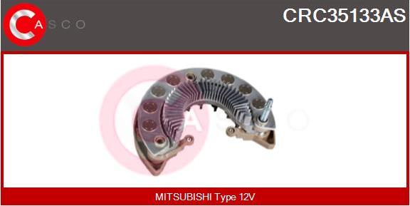 Casco CRC35133AS - Pont de diodes, alternateur cwaw.fr