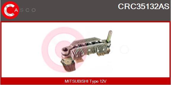 Casco CRC35132AS - Pont de diodes, alternateur cwaw.fr