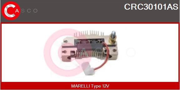 Casco CRC30101AS - Pont de diodes, alternateur cwaw.fr