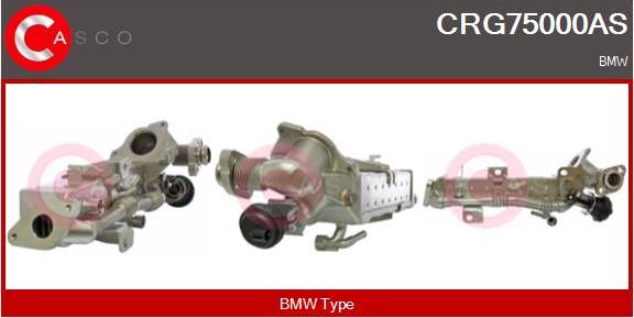 Casco CRG75000AS - Radiateur, réaspiration des gaz d'échappement cwaw.fr