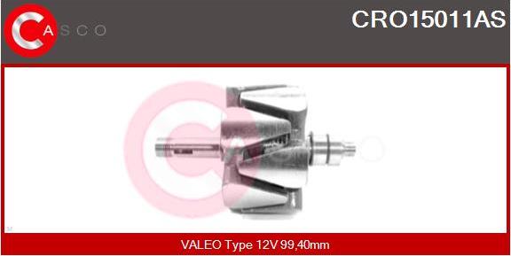 Casco CRO15011AS - Rotor, alternateur cwaw.fr