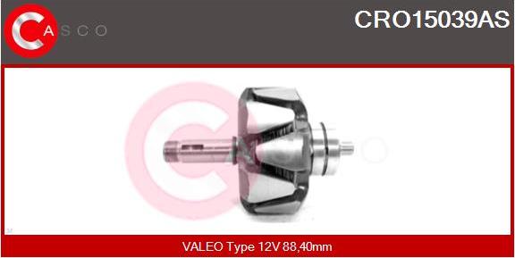 Casco CRO15039AS - Rotor, alternateur cwaw.fr