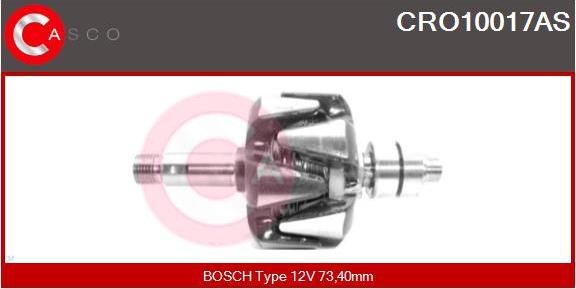 Casco CRO10017AS - Rotor, alternateur cwaw.fr