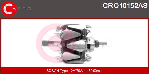 Casco CRO10152AS - Rotor, alternateur cwaw.fr