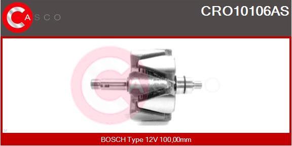 Casco CRO10106AS - Rotor, alternateur cwaw.fr