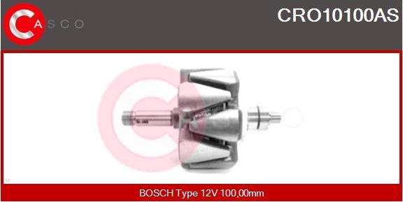 Casco CRO10100AS - Rotor, alternateur cwaw.fr