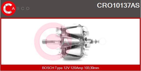 Casco CRO10137AS - Rotor, alternateur cwaw.fr