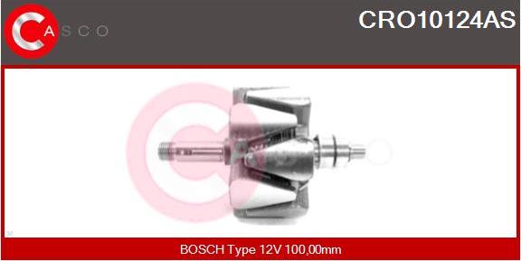 Casco CRO10124AS - Rotor, alternateur cwaw.fr