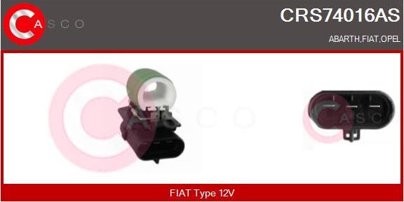 Casco CRS74016AS - Résistance de série, moteur électrique-ventilateur du radiat cwaw.fr