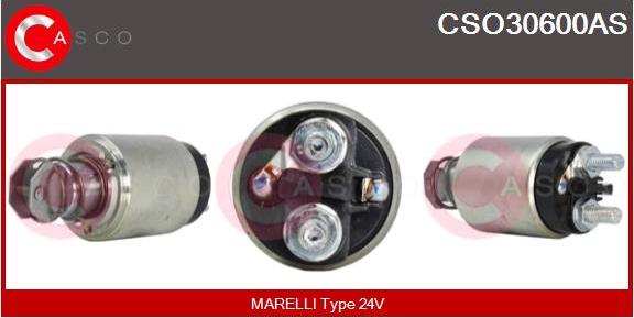 Casco CSO30600AS - Contacteur, démarreur cwaw.fr