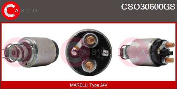 Casco CSO30600GS - Contacteur, démarreur cwaw.fr