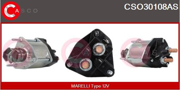 Casco CSO30108AS - Contacteur, démarreur cwaw.fr