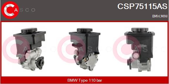 Casco CSP75115AS - Pompe hydraulique, direction cwaw.fr