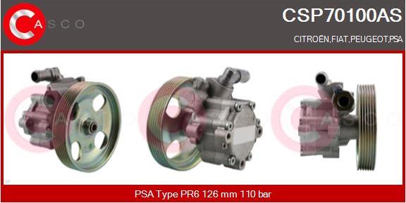 Casco CSP70100AS - Pompe hydraulique, direction cwaw.fr