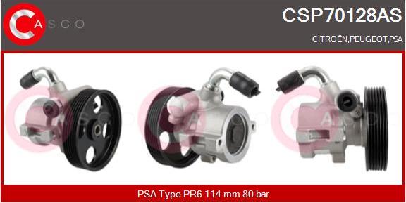 Casco CSP70128AS - Pompe hydraulique, direction cwaw.fr