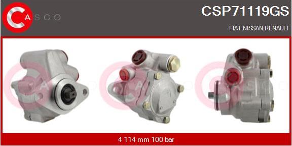 Casco CSP71119GS - Pompe hydraulique, direction cwaw.fr