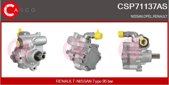 Casco CSP71137AS - Pompe hydraulique, direction cwaw.fr