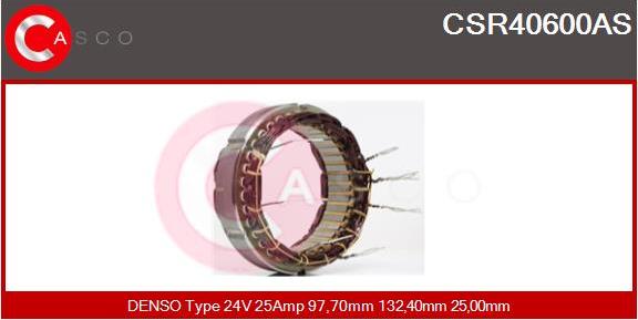 Casco CSR40600AS - Stator, alternateur cwaw.fr