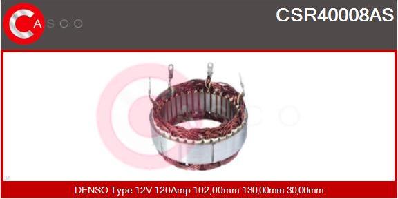 Casco CSR40008AS - Stator, alternateur cwaw.fr