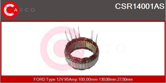 Casco CSR14001AS - Stator, alternateur cwaw.fr