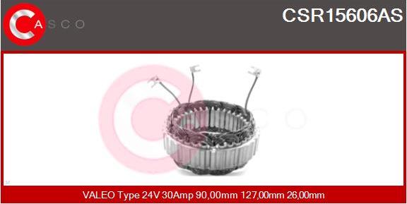 Casco CSR15606AS - Stator, alternateur cwaw.fr