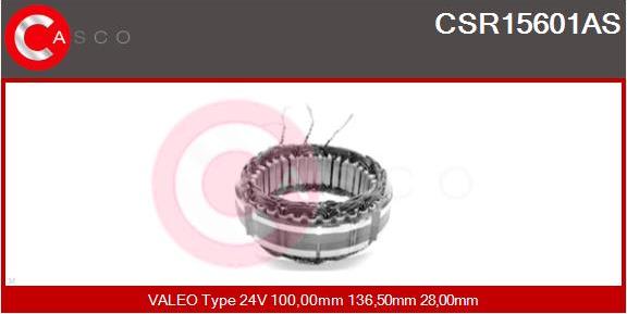 Casco CSR15601AS - Stator, alternateur cwaw.fr