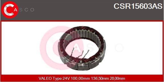 Casco CSR15603AS - Stator, alternateur cwaw.fr