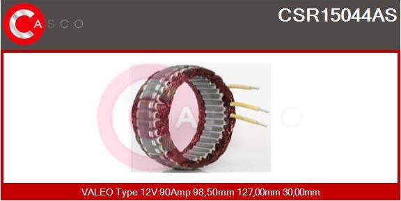 Casco CSR15044AS - Stator, alternateur cwaw.fr