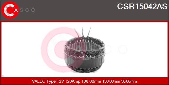 Casco CSR15042AS - Stator, alternateur cwaw.fr