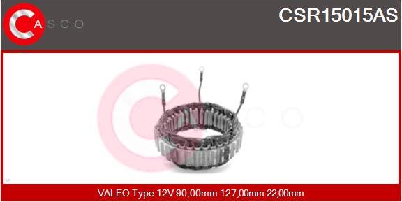 Casco CSR15015AS - Stator, alternateur cwaw.fr