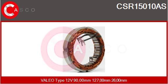 Casco CSR15010AS - Stator, alternateur cwaw.fr