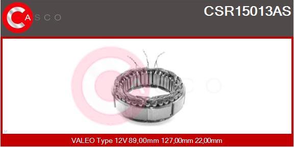 Casco CSR15013AS - Stator, alternateur cwaw.fr