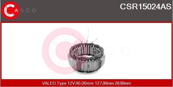 Casco CSR15024AS - Stator, alternateur cwaw.fr