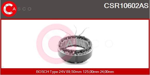 Casco CSR10602AS - Stator, alternateur cwaw.fr