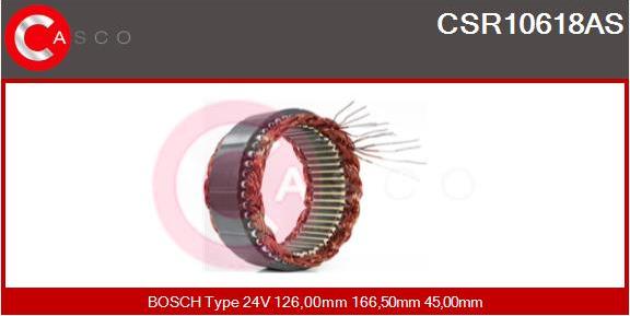 Casco CSR10618AS - Stator, alternateur cwaw.fr