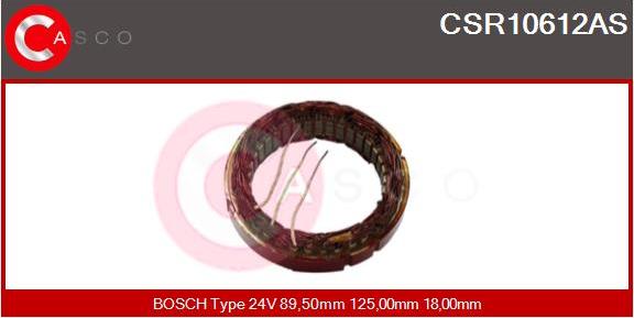 Casco CSR10612AS - Stator, alternateur cwaw.fr