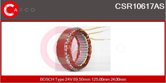 Casco CSR10617AS - Stator, alternateur cwaw.fr